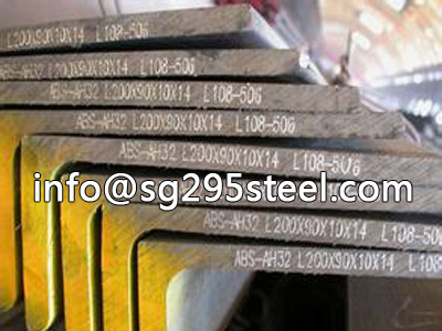 RINA Grade D L shape steel bar