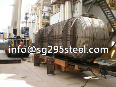 ASTM A335 Grade P5c U-bend Ferrite alloy seamless steel pipe / tube