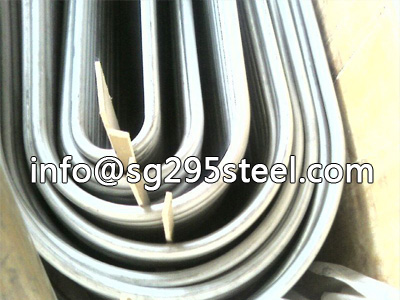 ASTM A369 Grade FP2 U bend alloy steel pipe/tube
